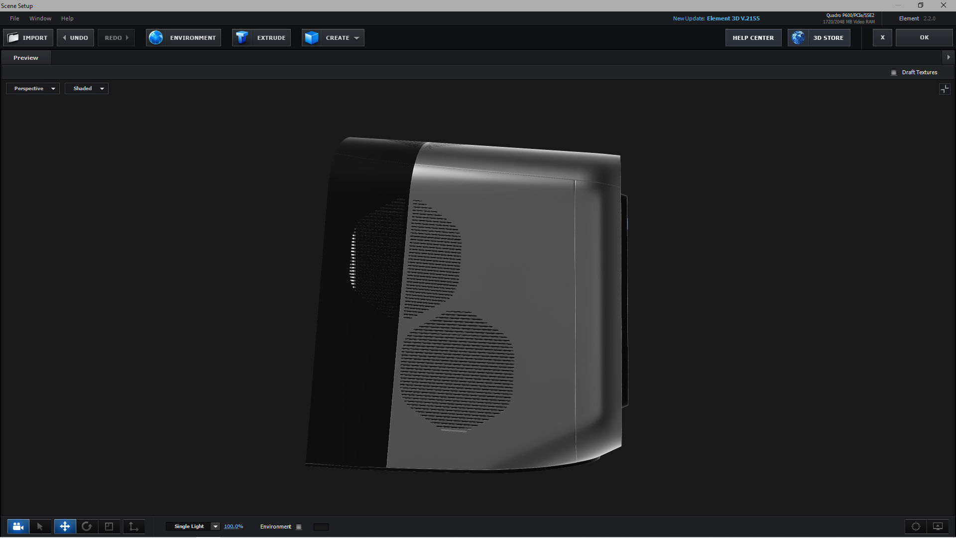 E3D - Alienware Aurora R9 3D model_8