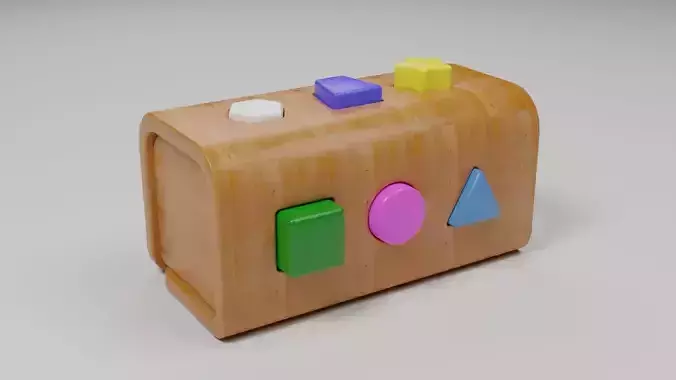 Wooden Geometric Toy