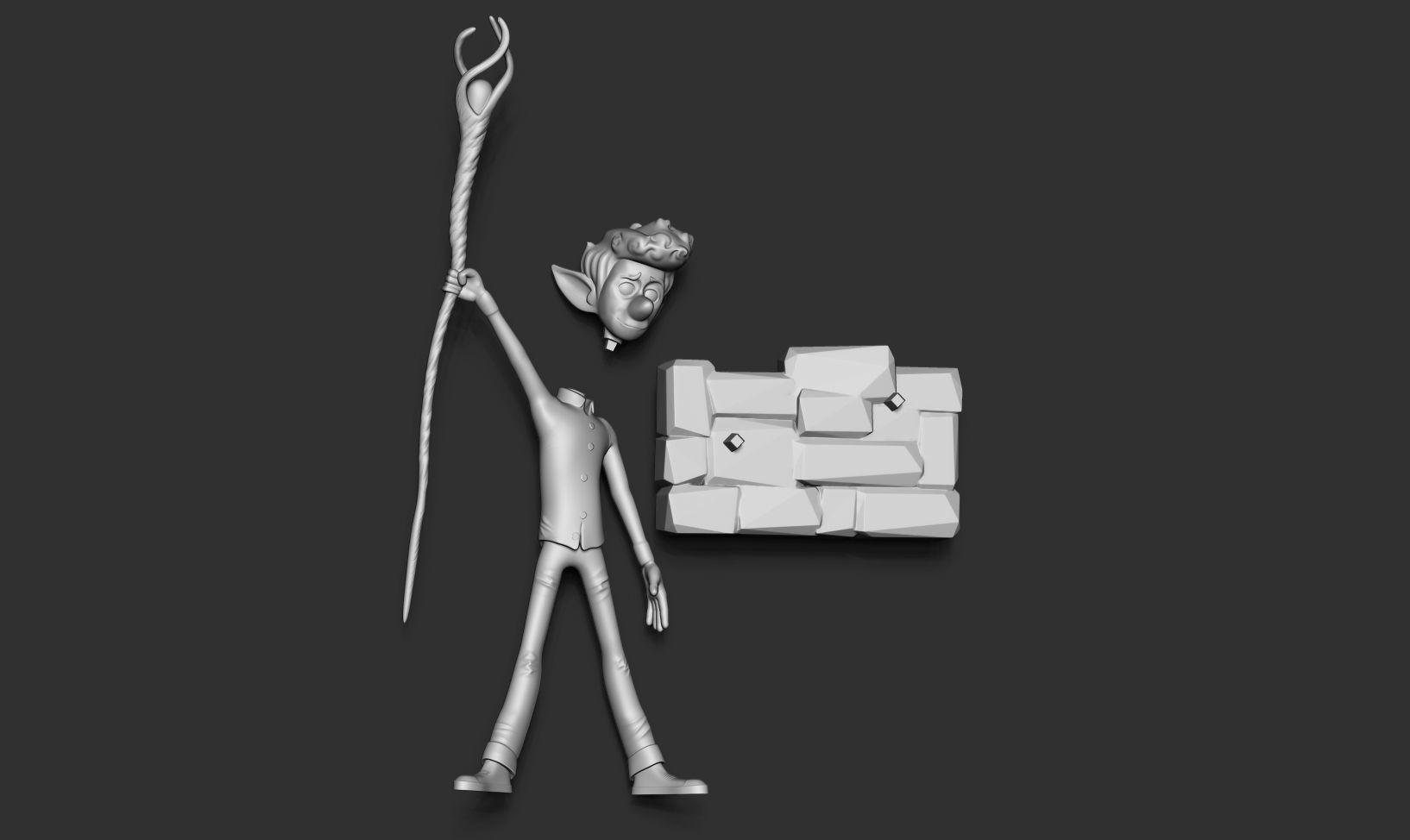 Ian Lightfoot - Onward Fanart 3D print model_2