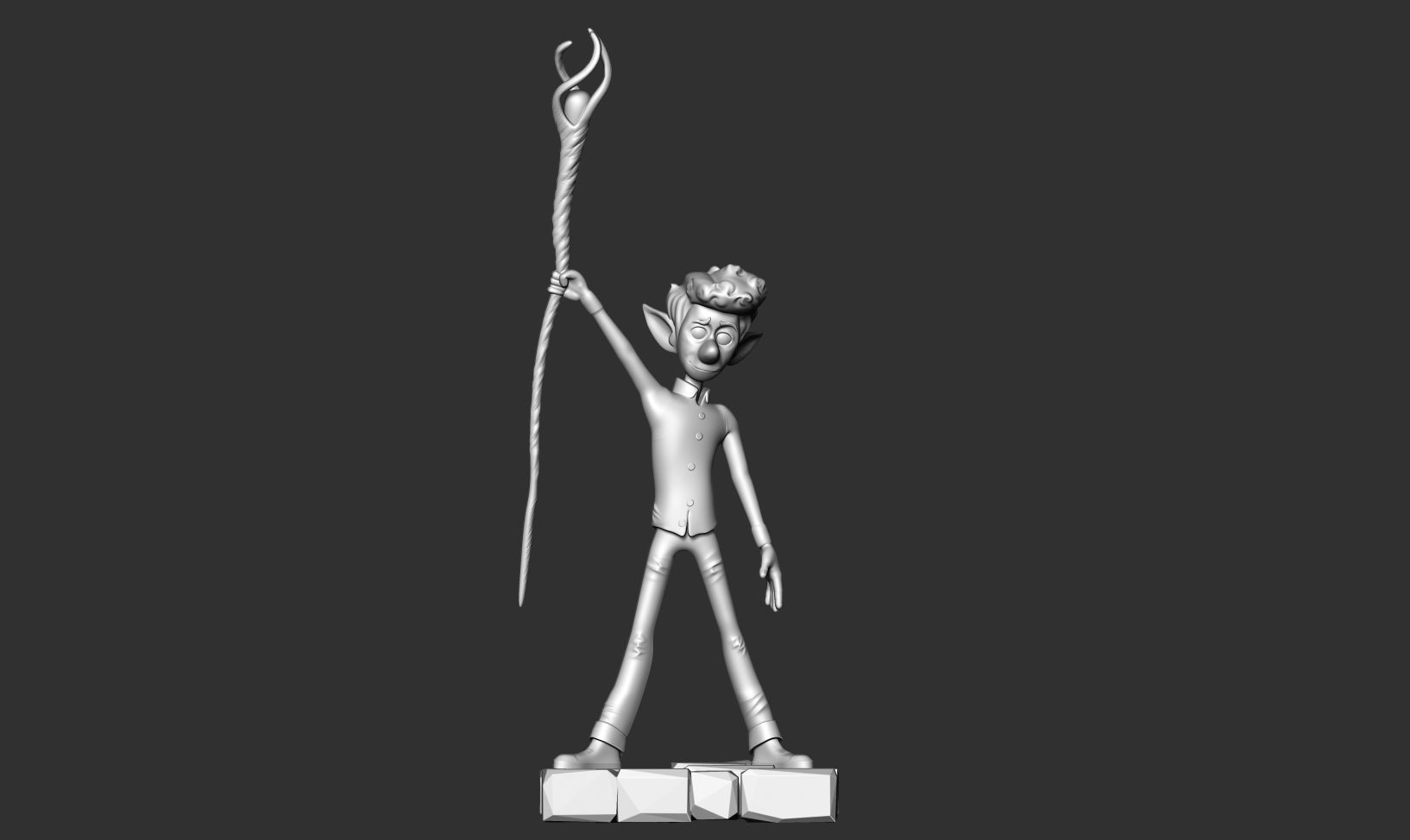 Ian Lightfoot - Onward Fanart 3D print model_7
