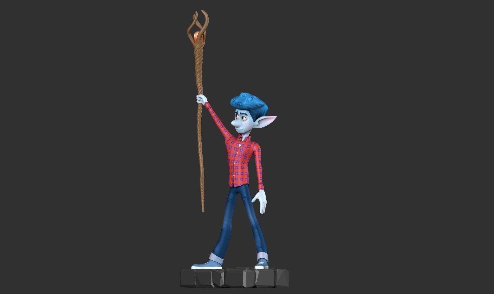 Ian Lightfoot - Onward Fanart 3D print model_9