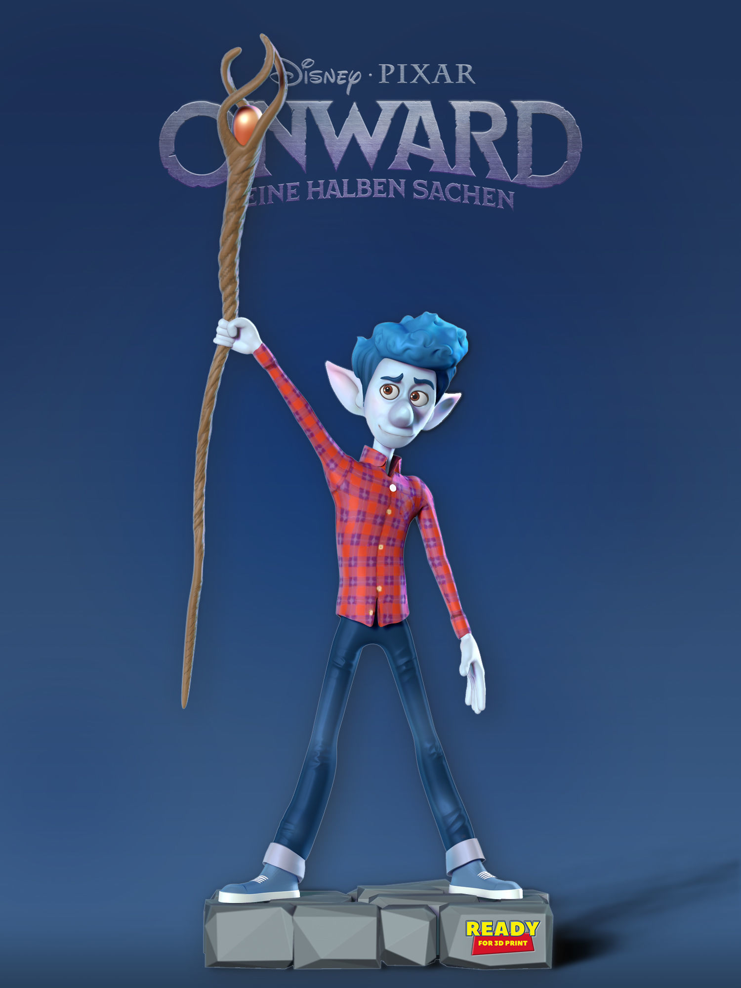 Ian Lightfoot - Onward Fanart 3D print model_8