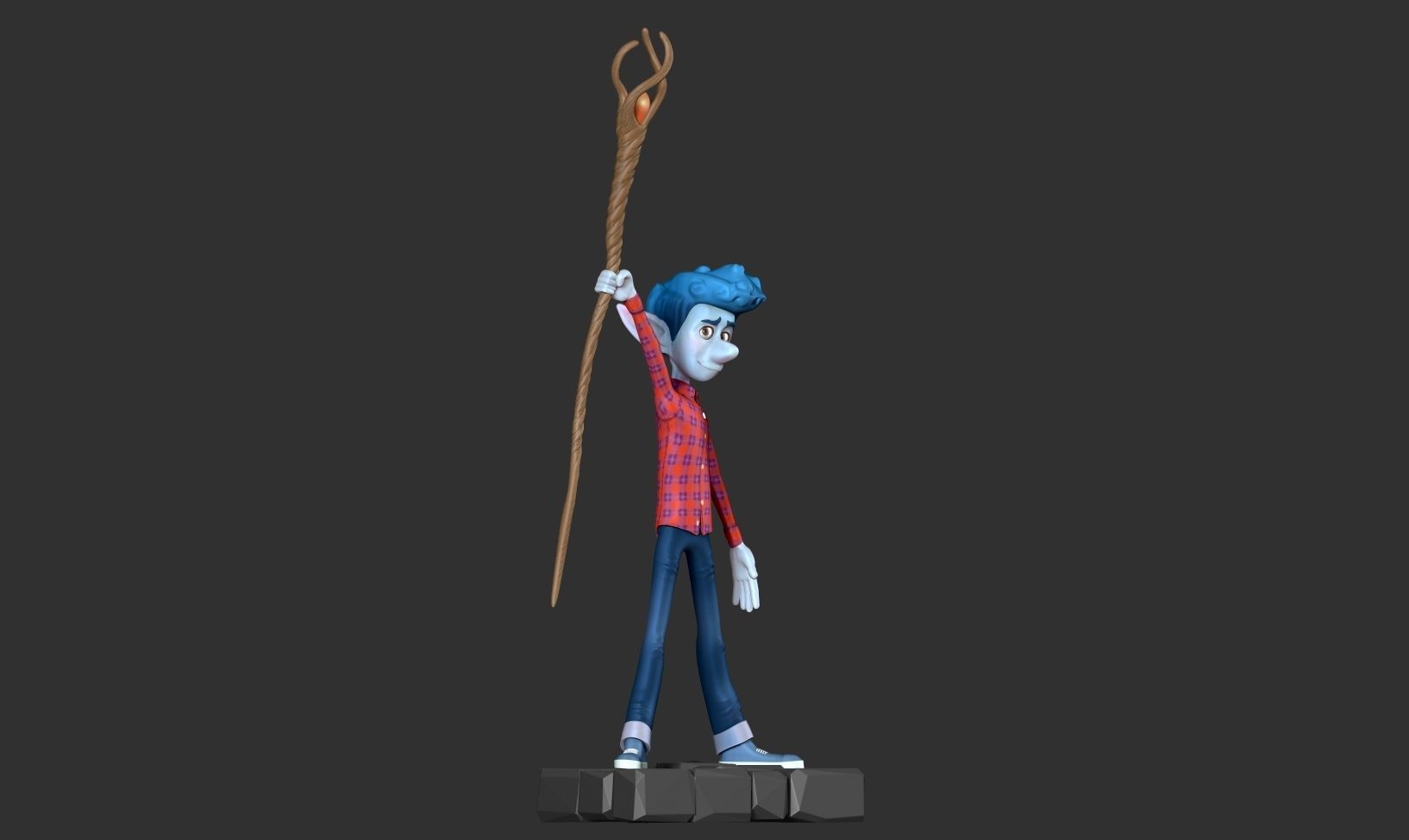 Ian Lightfoot - Onward Fanart 3D print model_11