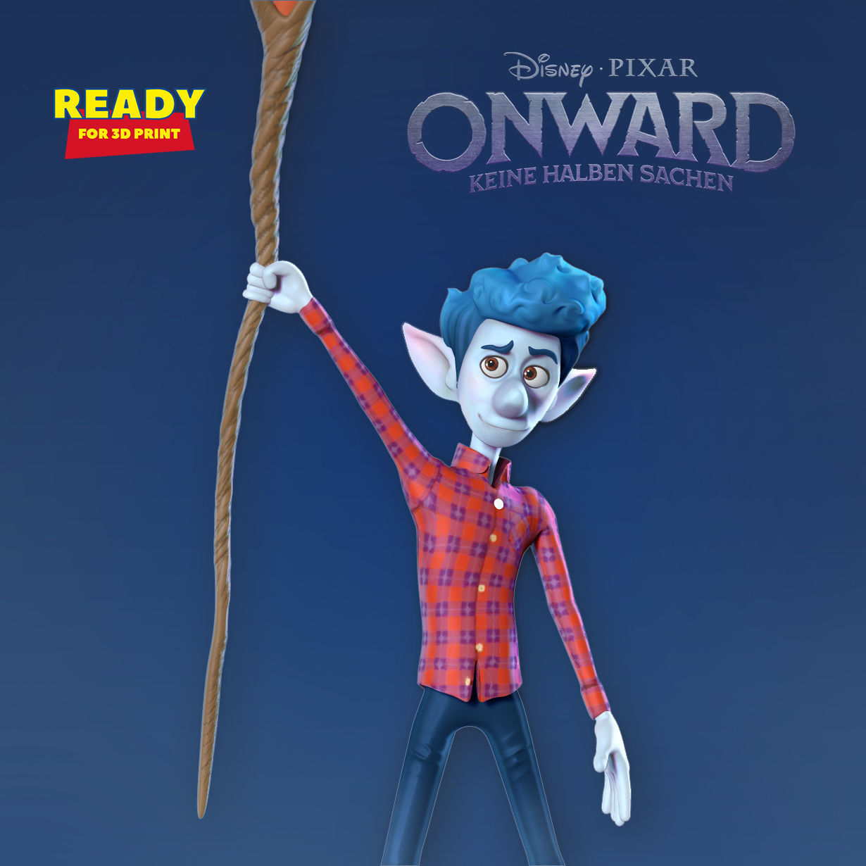 Ian Lightfoot - Onward Fanart 3D print model_15