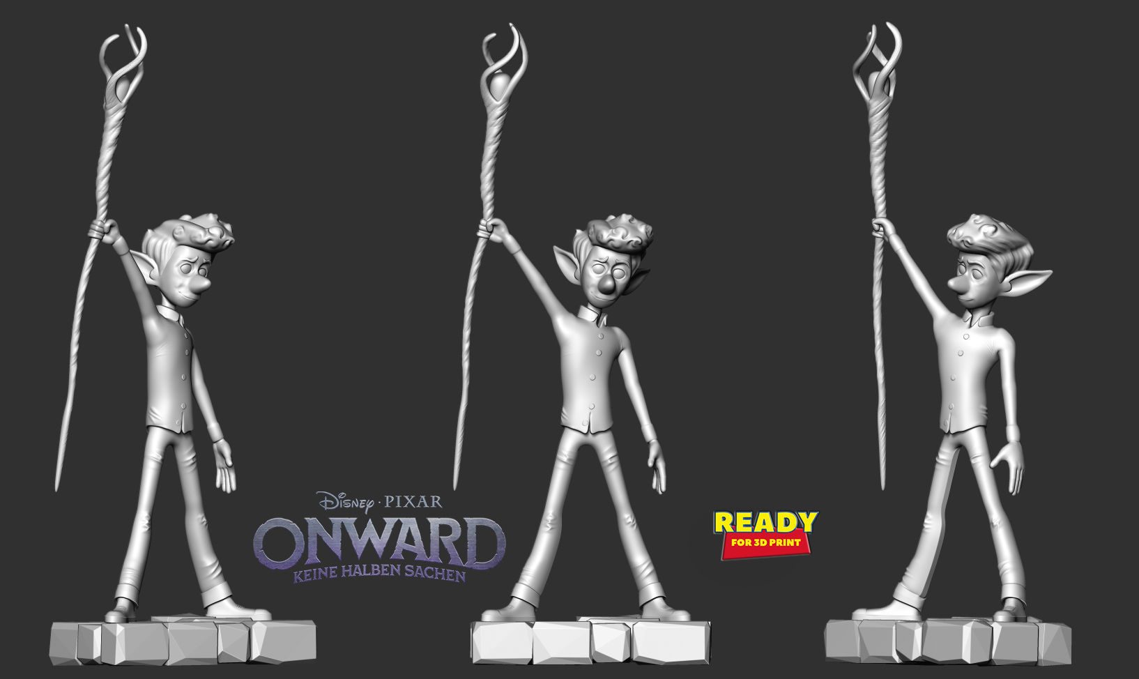 Ian Lightfoot - Onward Fanart 3D print model_3
