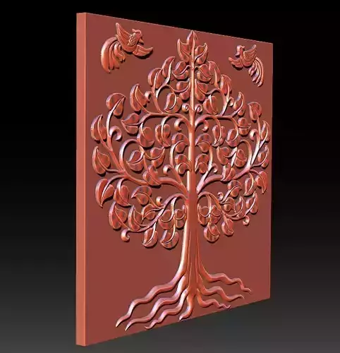 Pagoda tree 3D print model