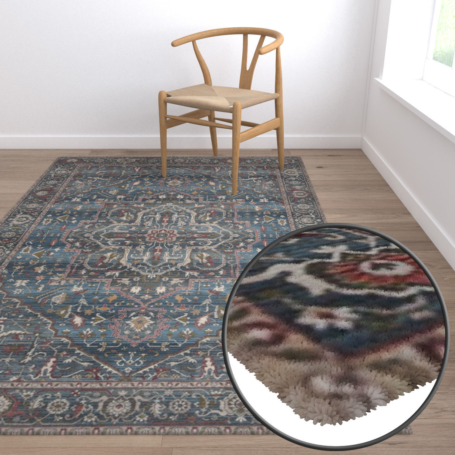 Rug Set 491 3D model_5