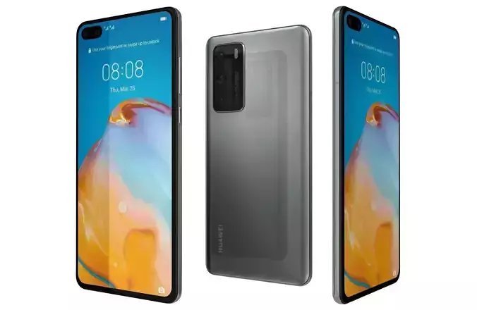 Huawei P40 Silver Frost