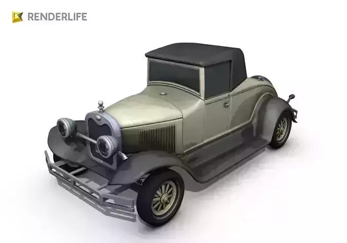 Car roadster 3D model