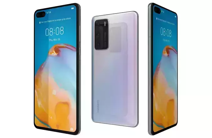 Huawei P40 Ice White