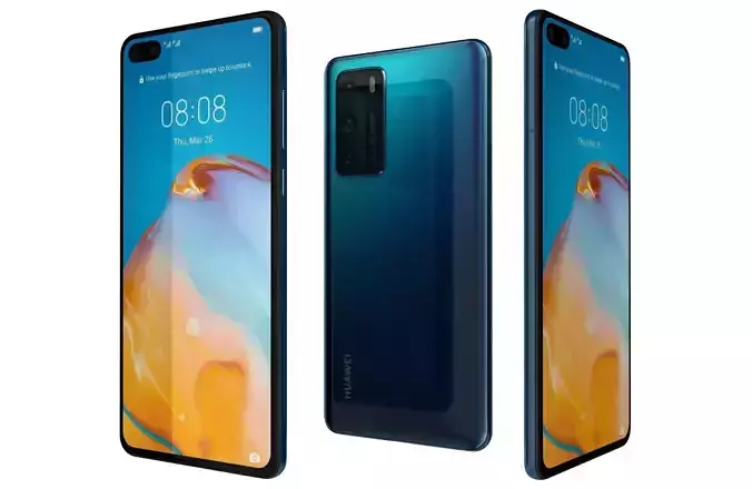 Huawei P40 Deep Sea Blue