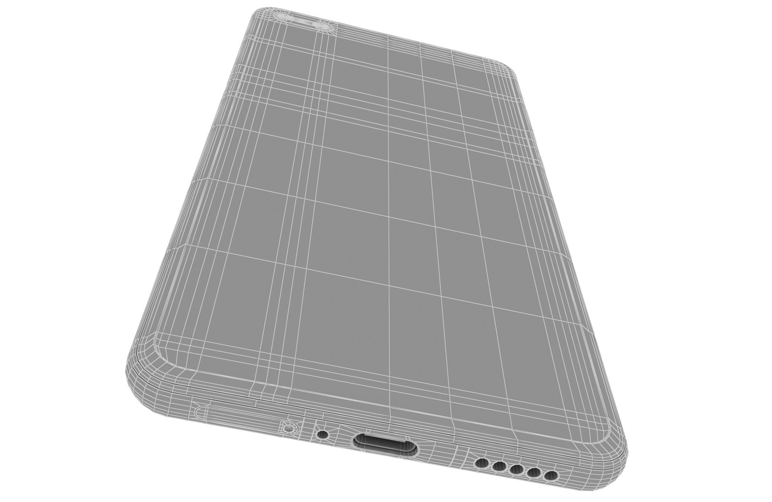 Huawei P40 Deep Sea Blue 3D model_18