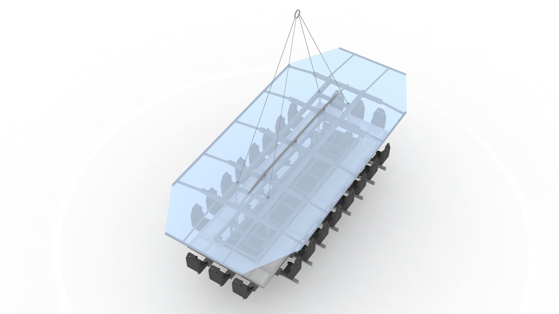 Dinner in the sky 3D model_7