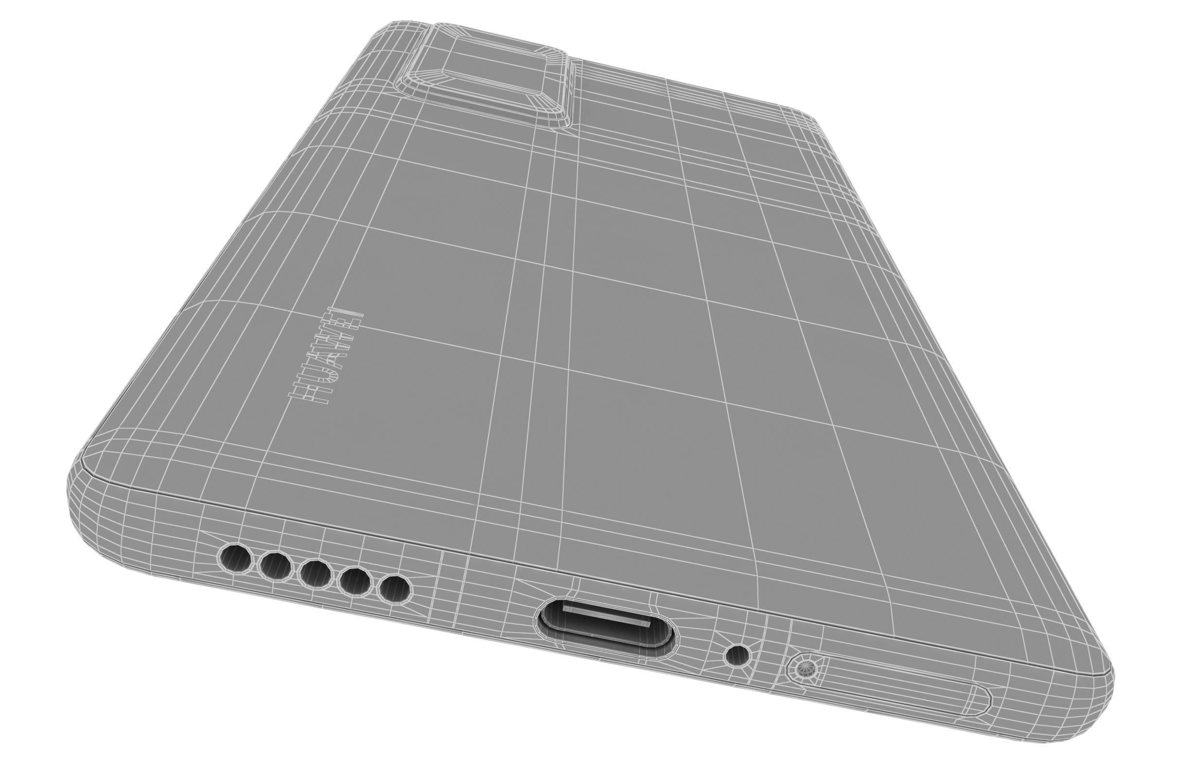 Huawei P40 Blush Gold 3D model_16