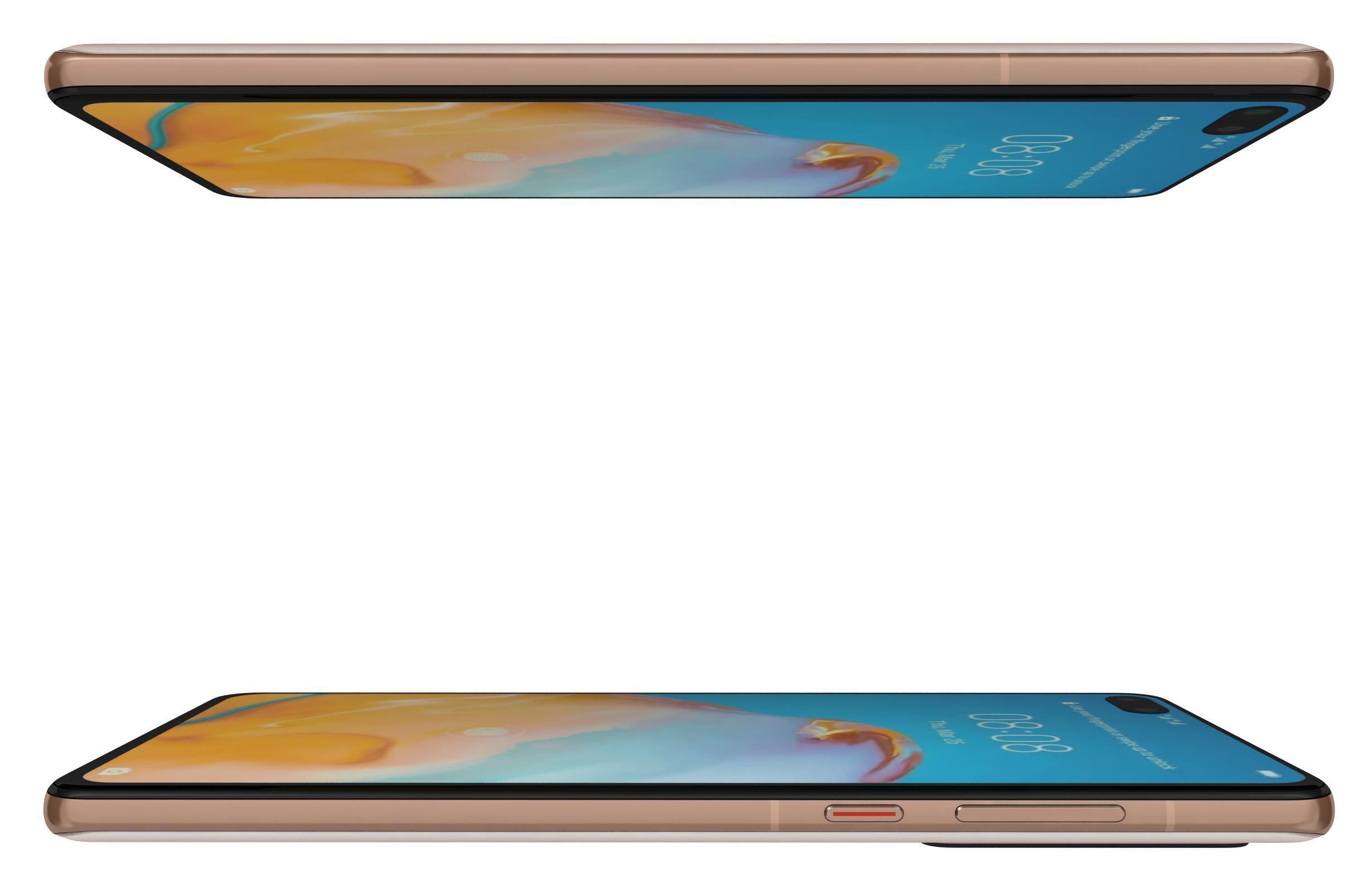 Huawei P40 Blush Gold 3D model_6