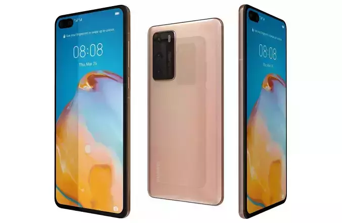 Huawei P40 Blush Gold