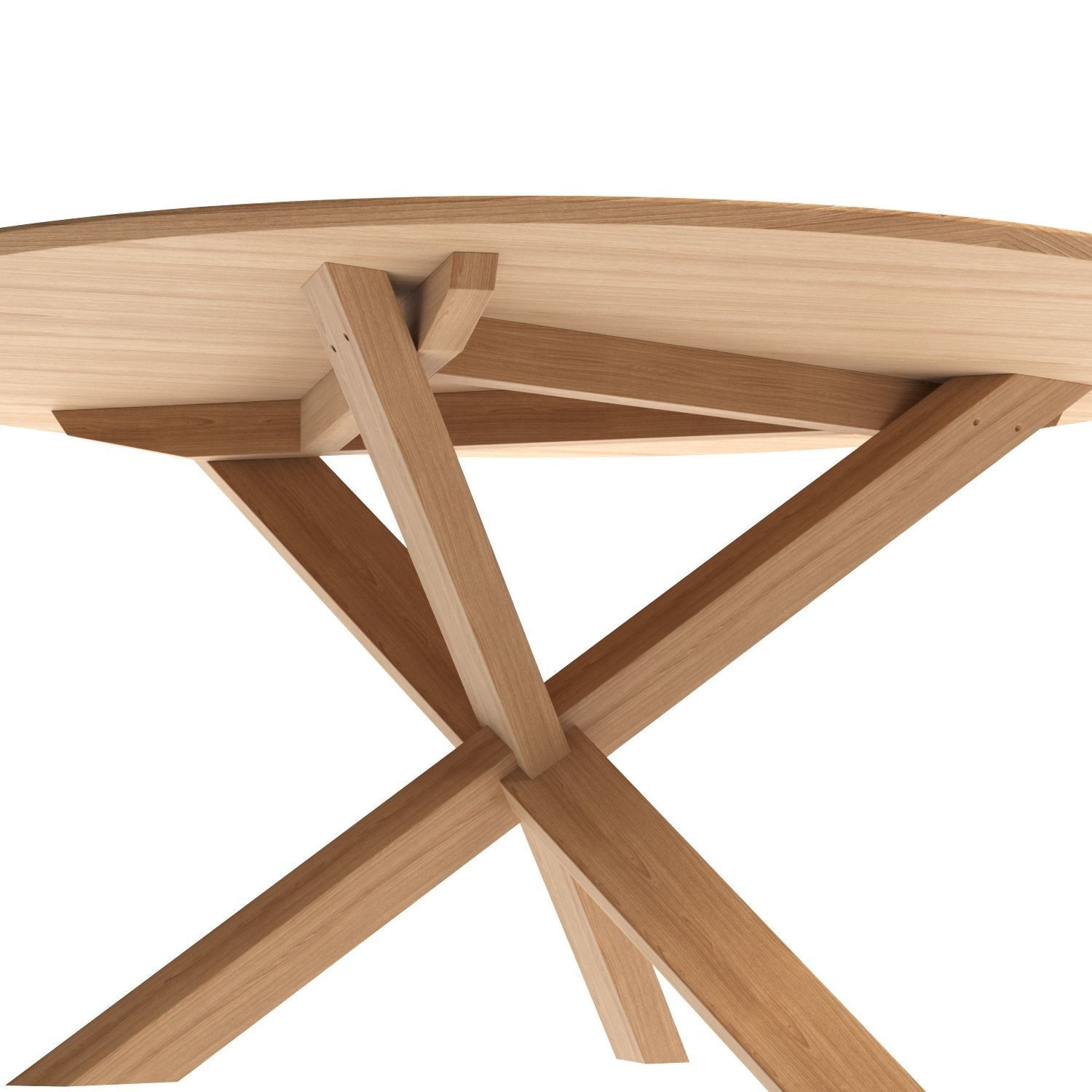 MIKADO ROUND DINING TABLE  3D model_3
