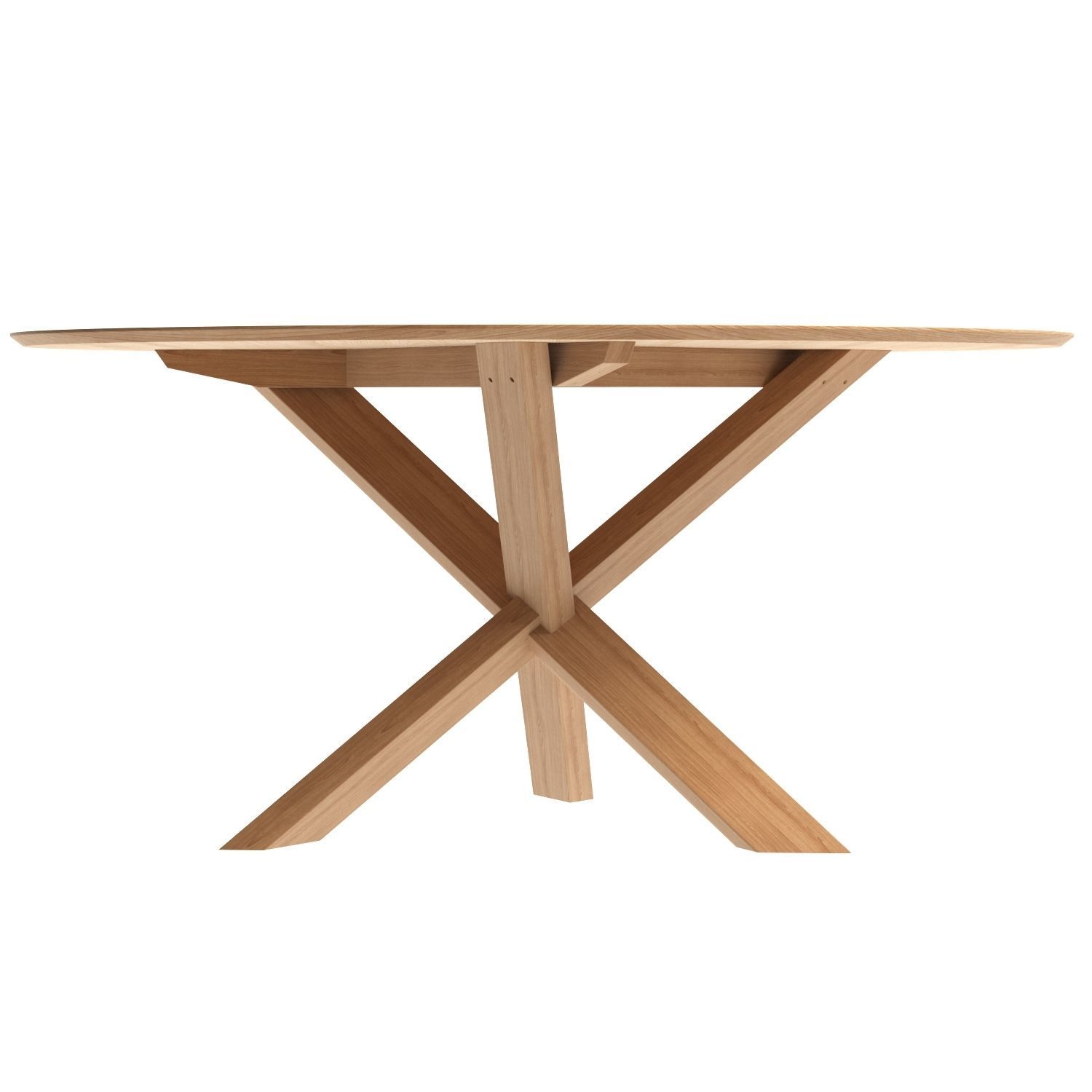 MIKADO ROUND DINING TABLE  3D model_1