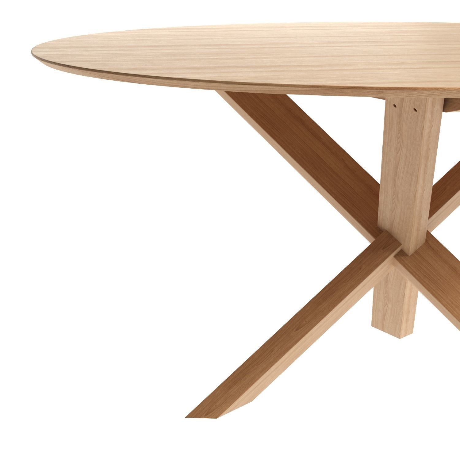 MIKADO ROUND DINING TABLE  3D model_2