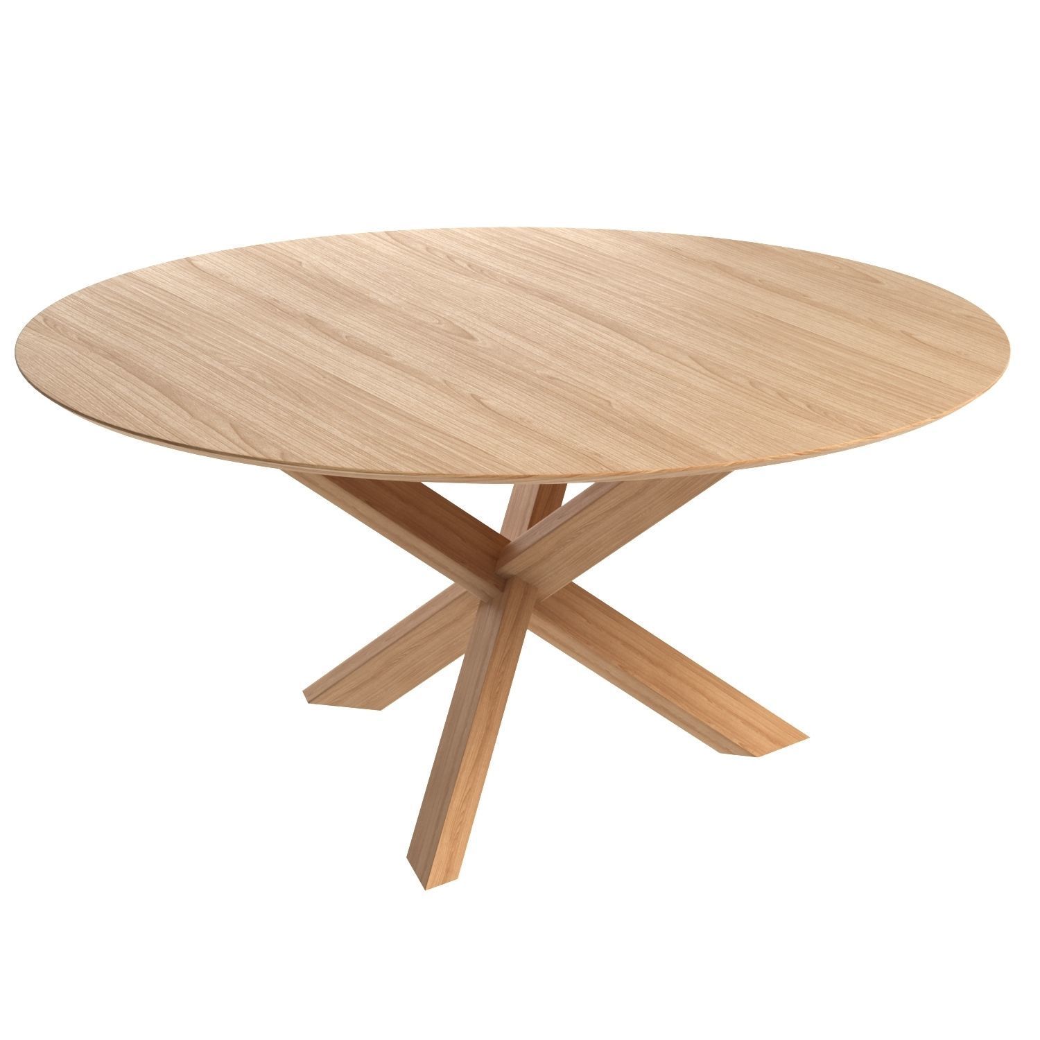 MIKADO ROUND DINING TABLE  3D model_5