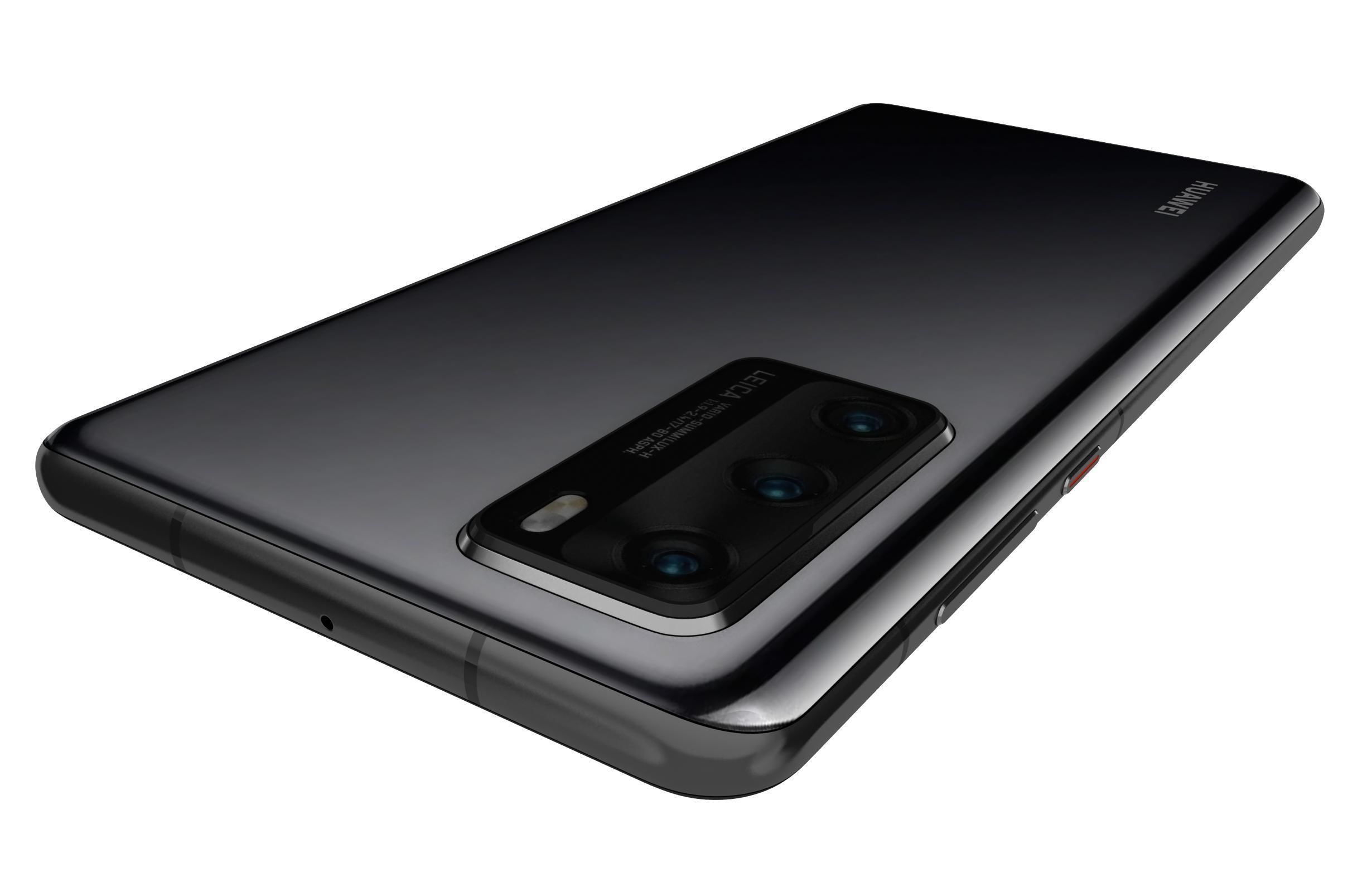 Huawei P40 Black 3D model_12
