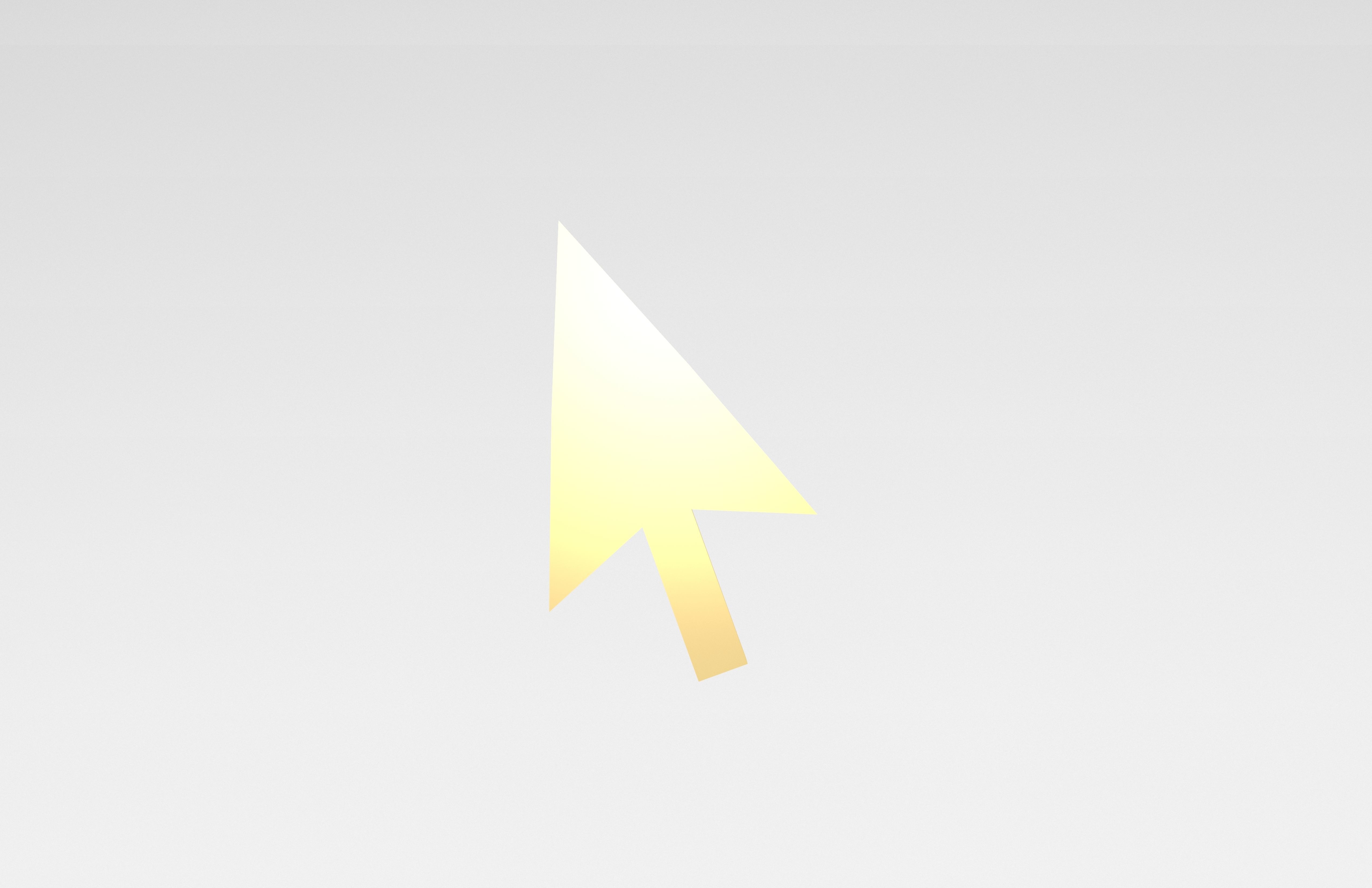 Mouse Symbol v1 007 Low-poly 3D model_3