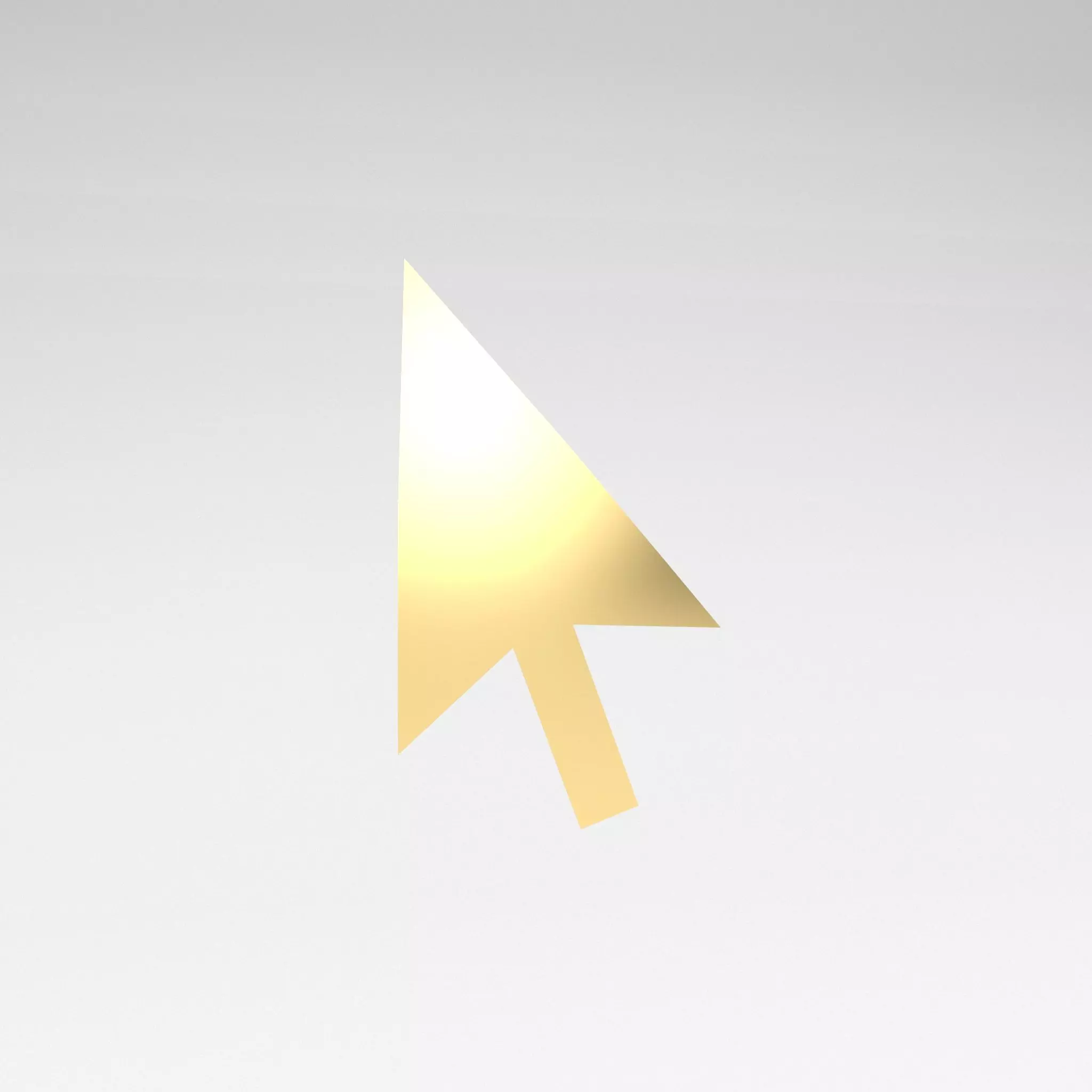 Mouse Symbol v1 007 Low-poly 3D model_0