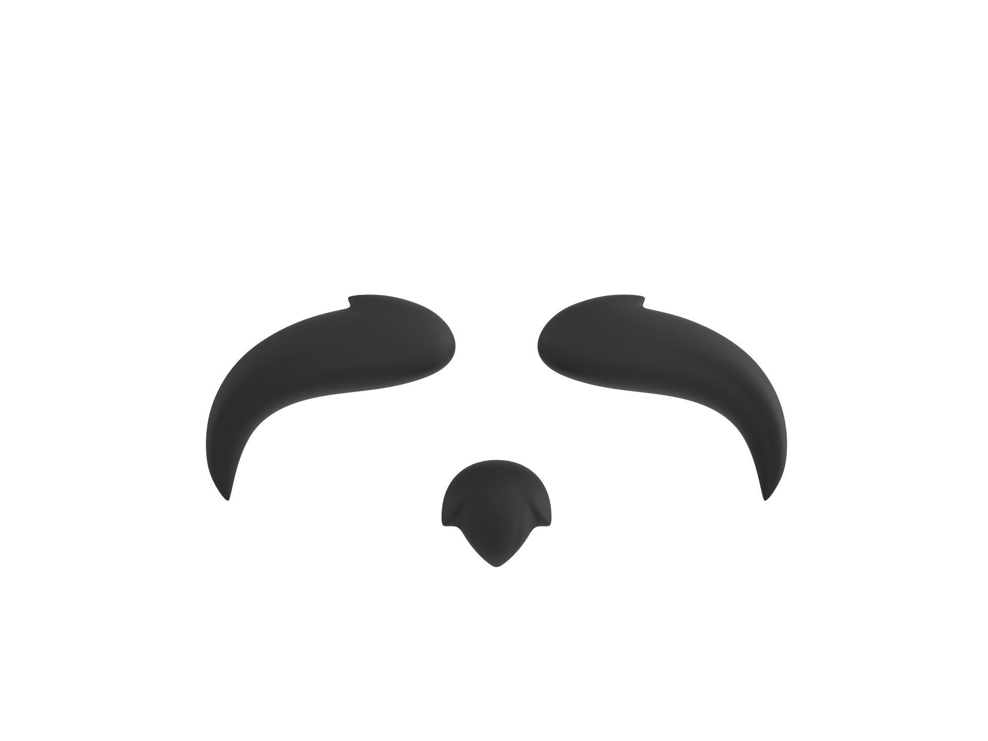 Mustache Pack 3D model_15