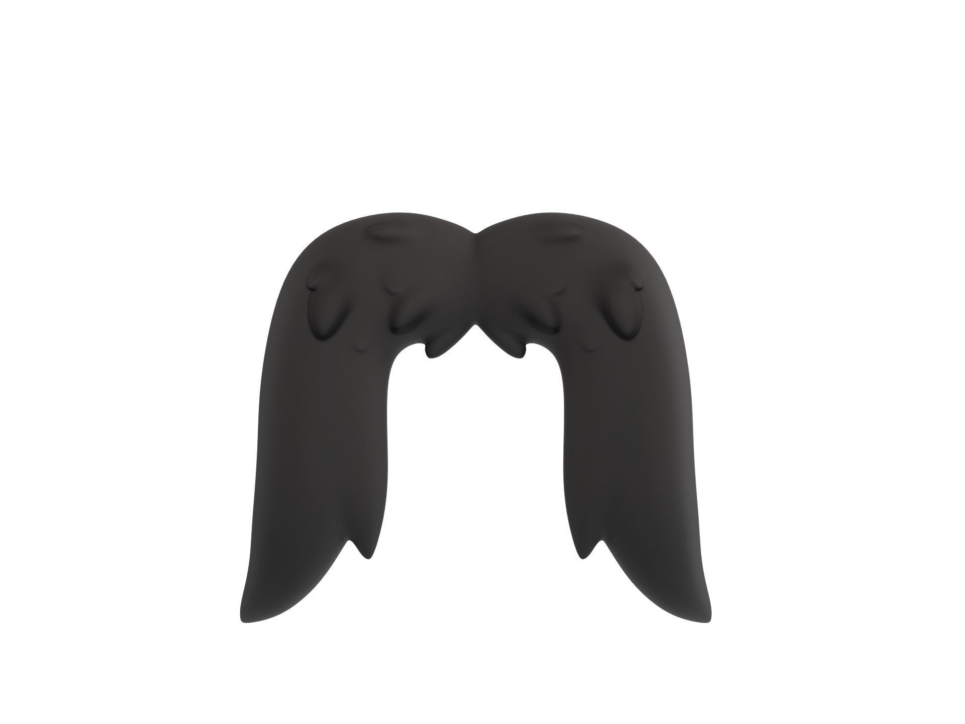 Mustache Pack 3D model_10