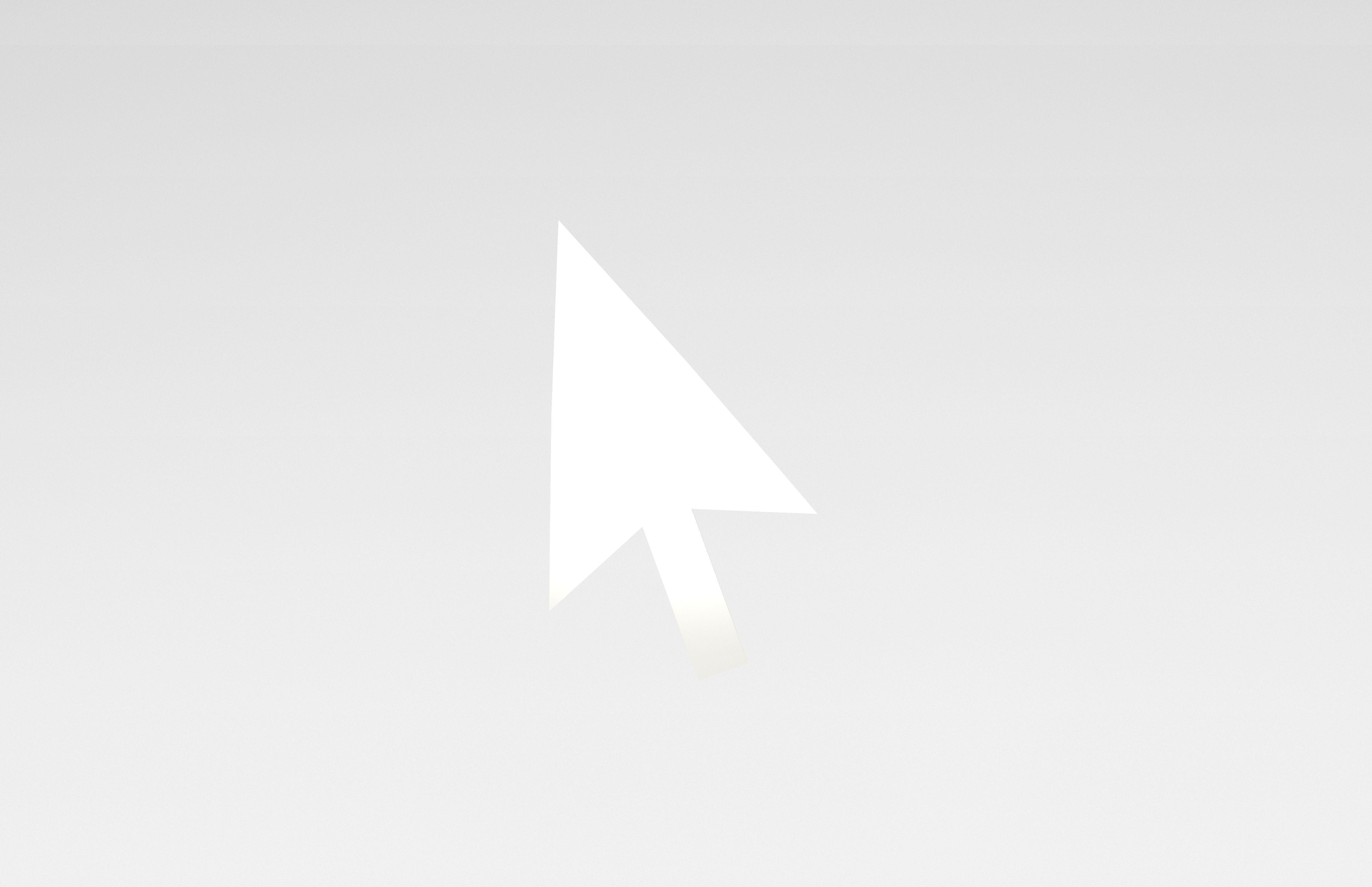 Mouse Symbol v1 008 Low-poly 3D model_1