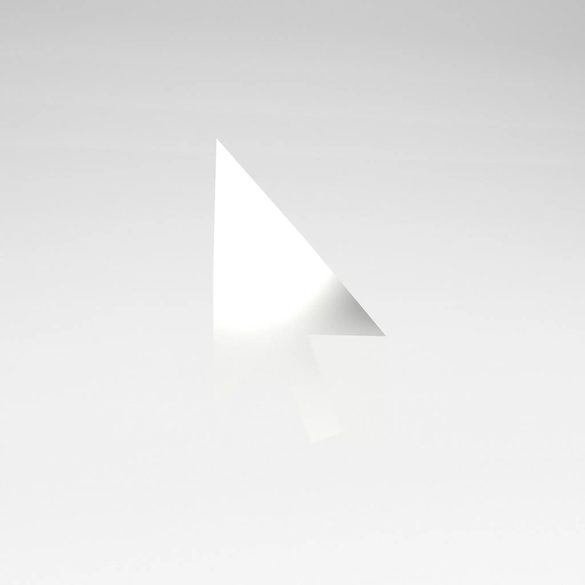 Mouse Symbol v1 008 Low-poly 3D model_0