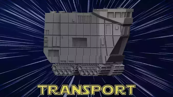 Transport star wars 3D print model