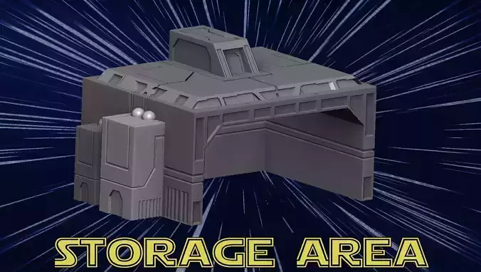 Storage Area 3D print model