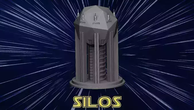 Silos star wars 3D print model