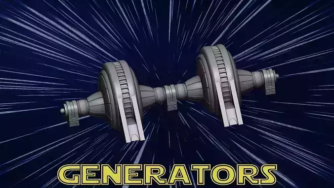 Generators star wars 3D print model