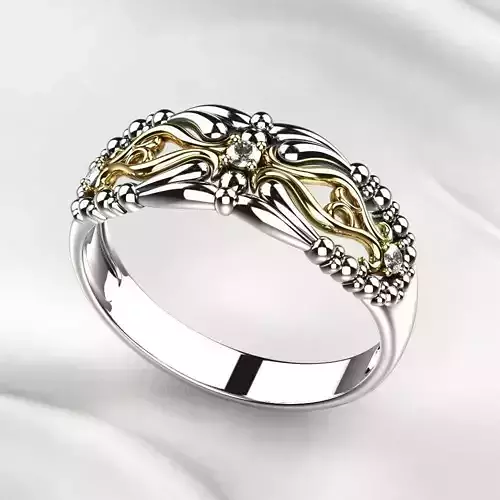 Composite Gold Ring