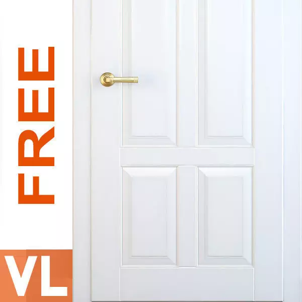 door frise11 z Free 3D model