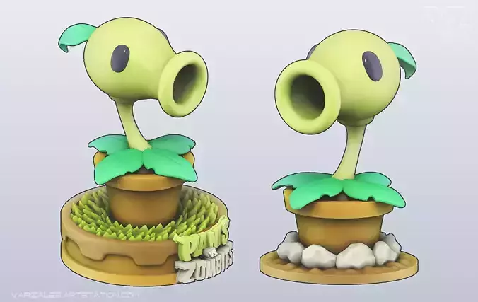 Plants vs Zombies - Peashoter