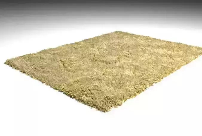 Gray Carpet  Low-poly 3D model