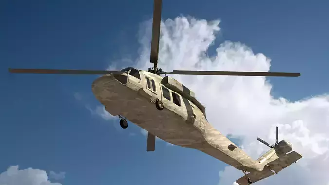 Sikorsky aircraft uh-60a black hawks