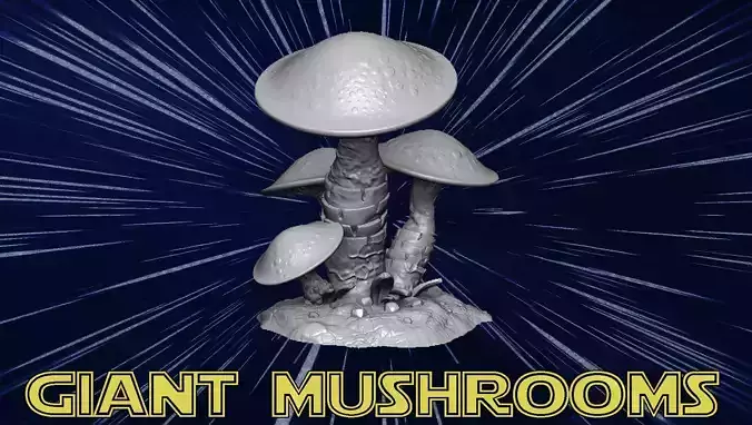 Giant mashrooms