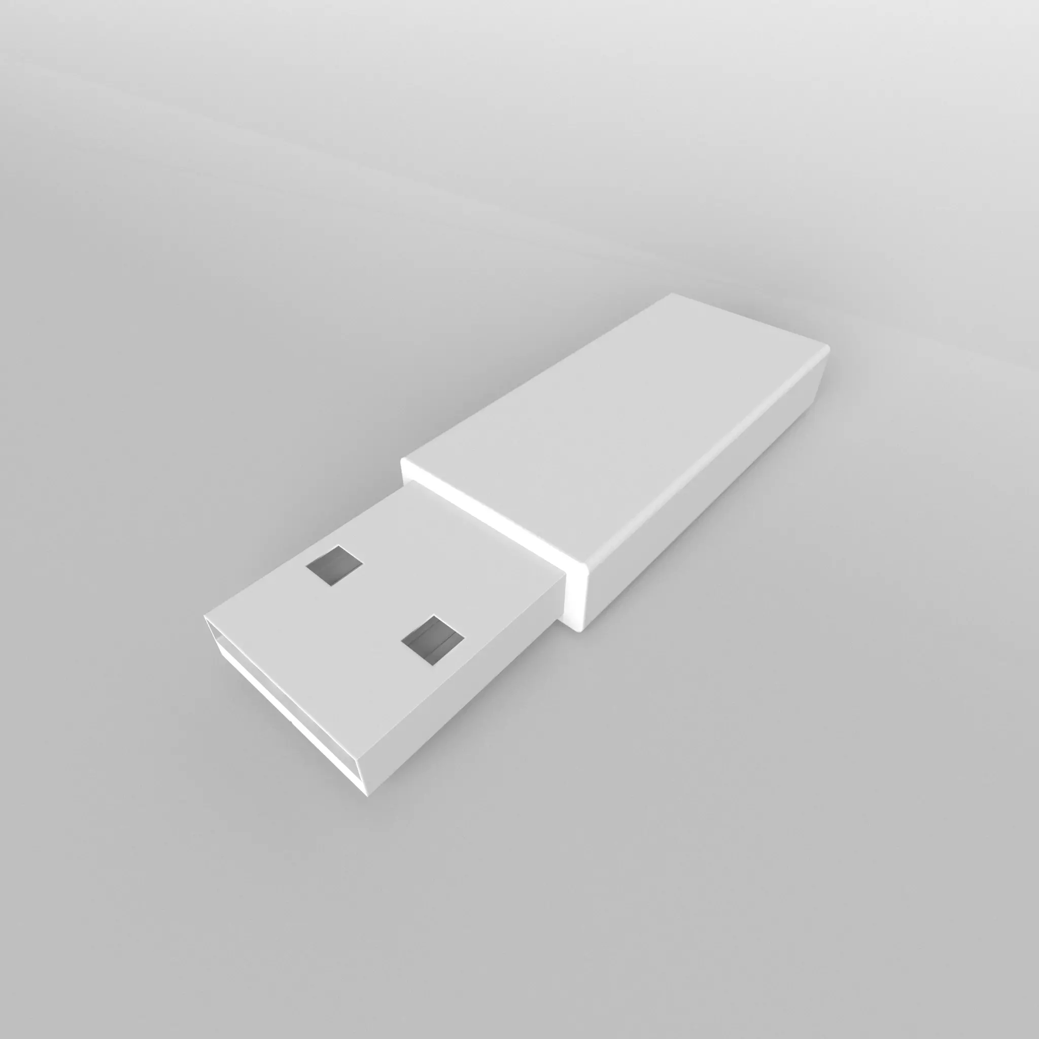 3D model USB v1 001 VR / AR / low-poly | CGTrader