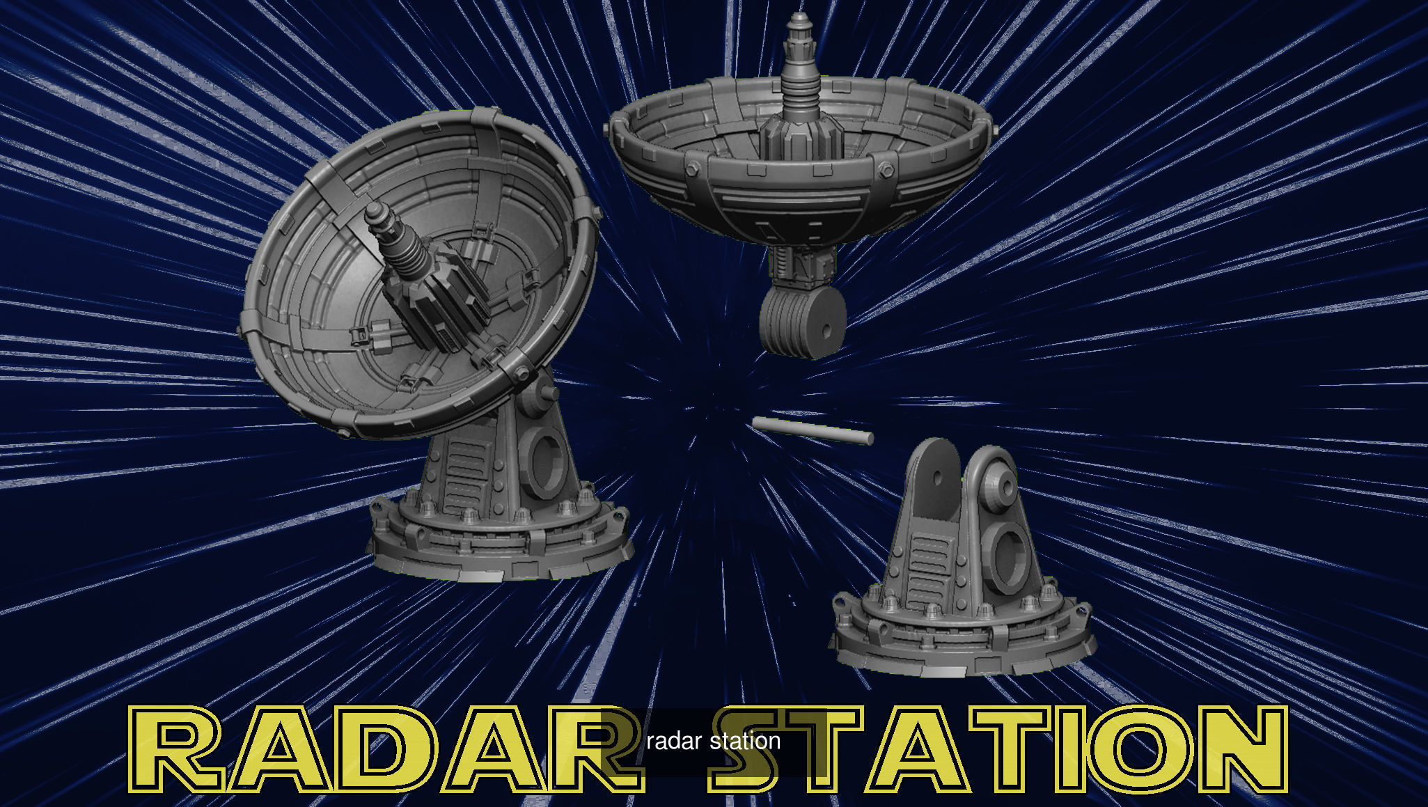 Sci fi Bundle 3D Model Collection_90