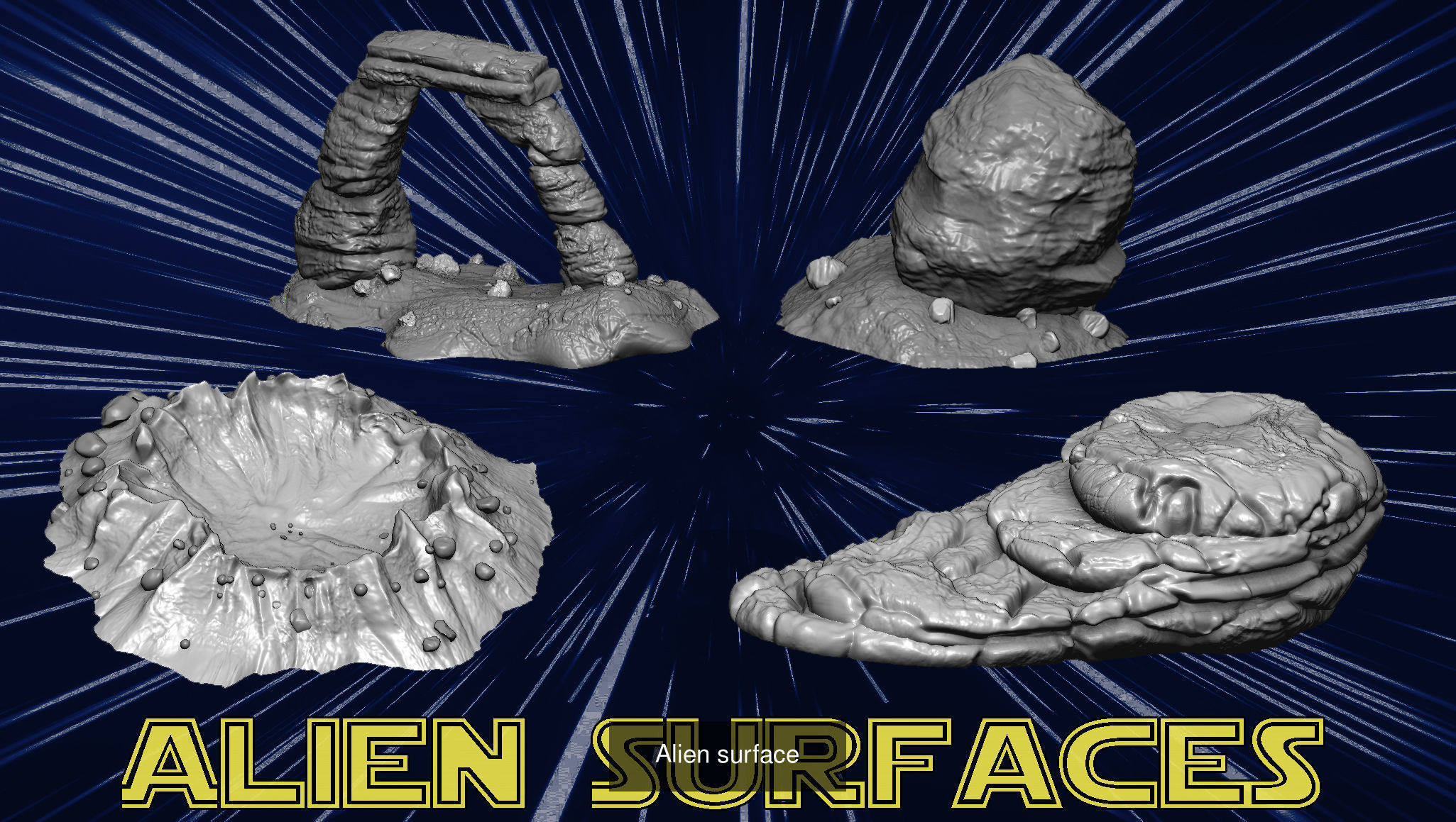 Sci fi Bundle 3D Model Collection_55