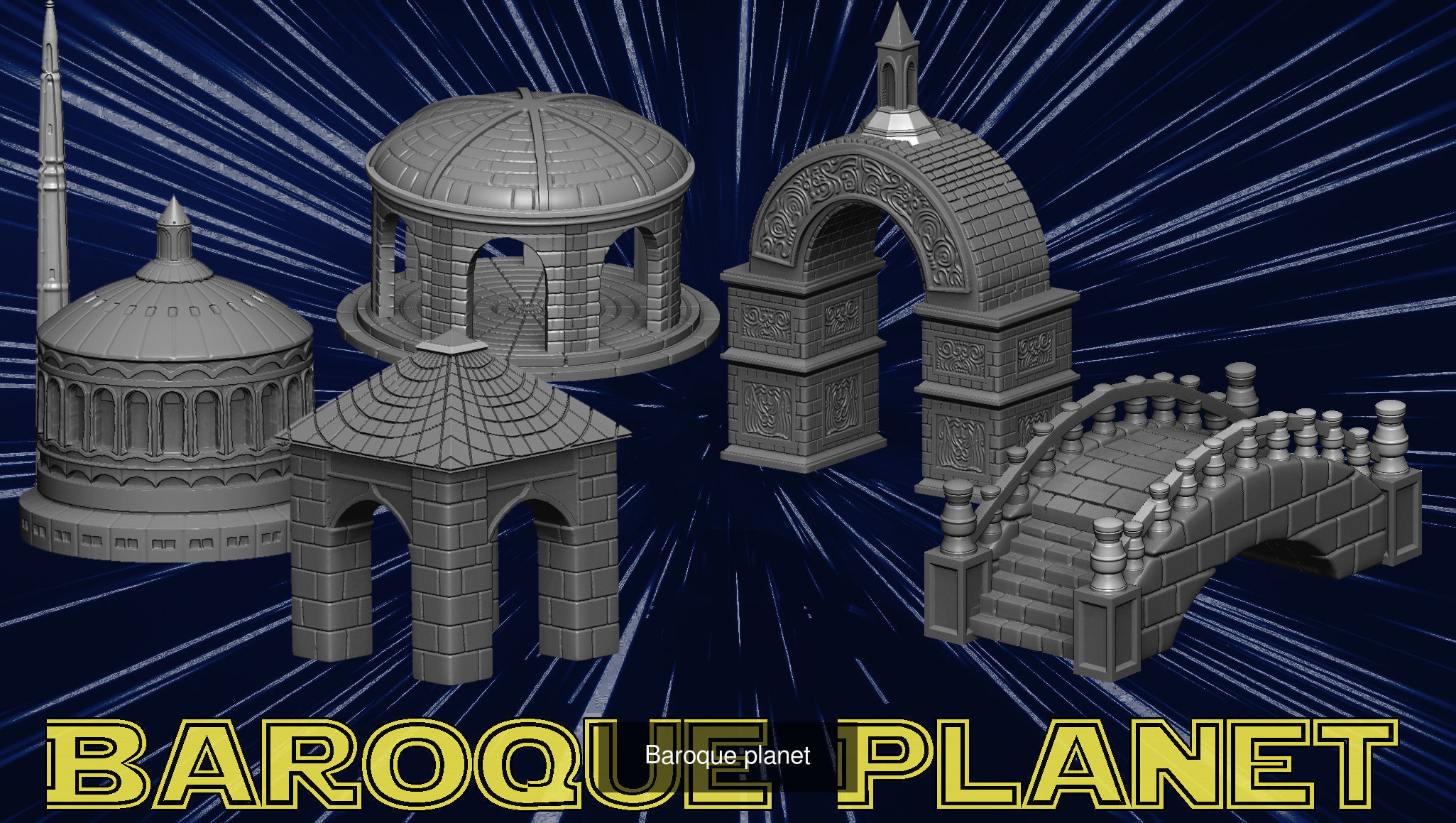 Sci fi Bundle 3D Model Collection_53