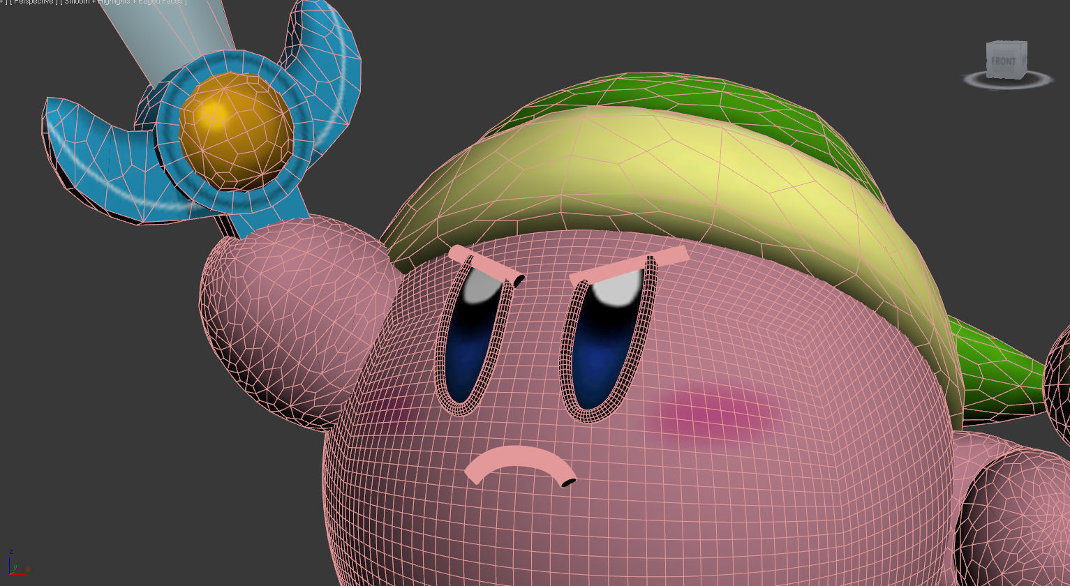 Sword Kirby 3D print model_1