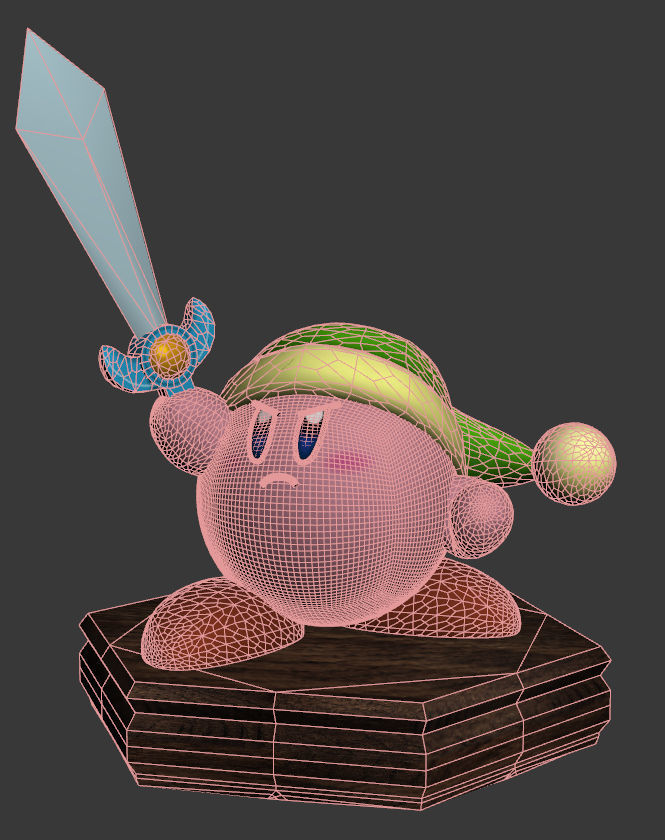 Sword Kirby 3D print model_2