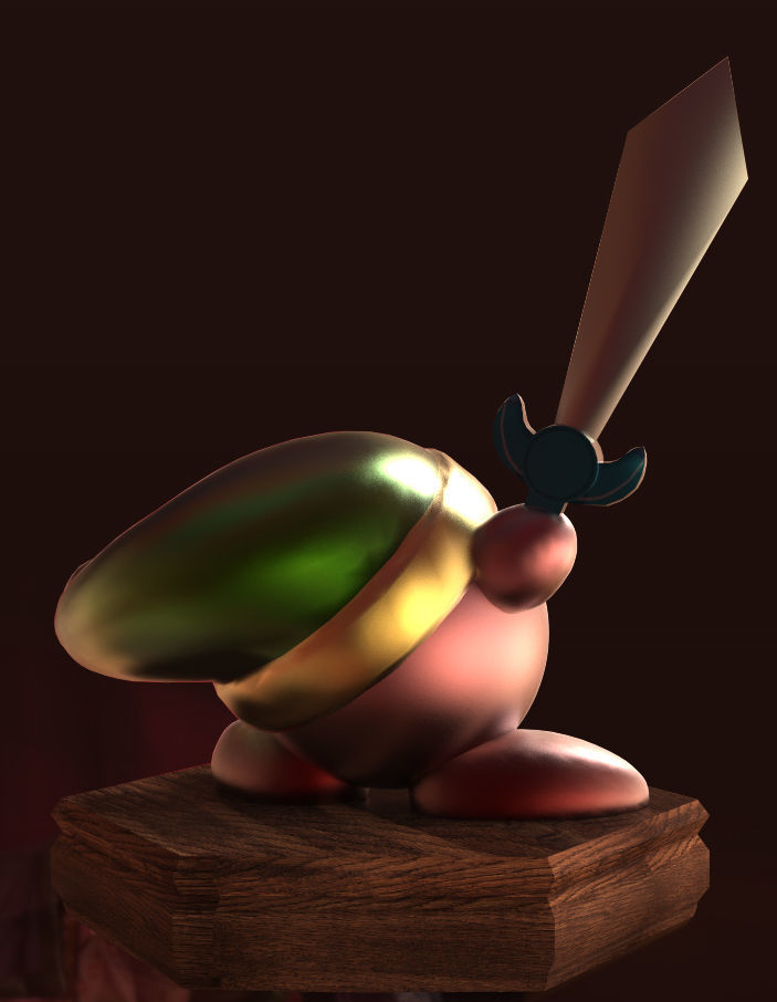 Sword Kirby 3D print model_5
