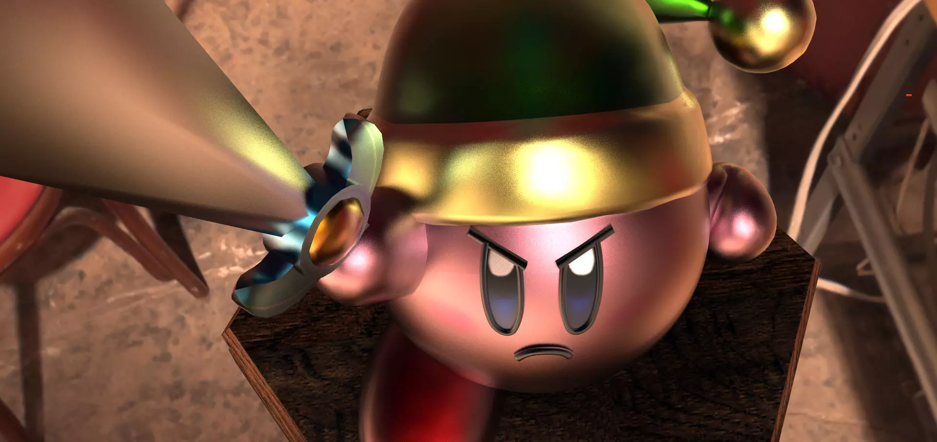 Sword Kirby 3D print model_0