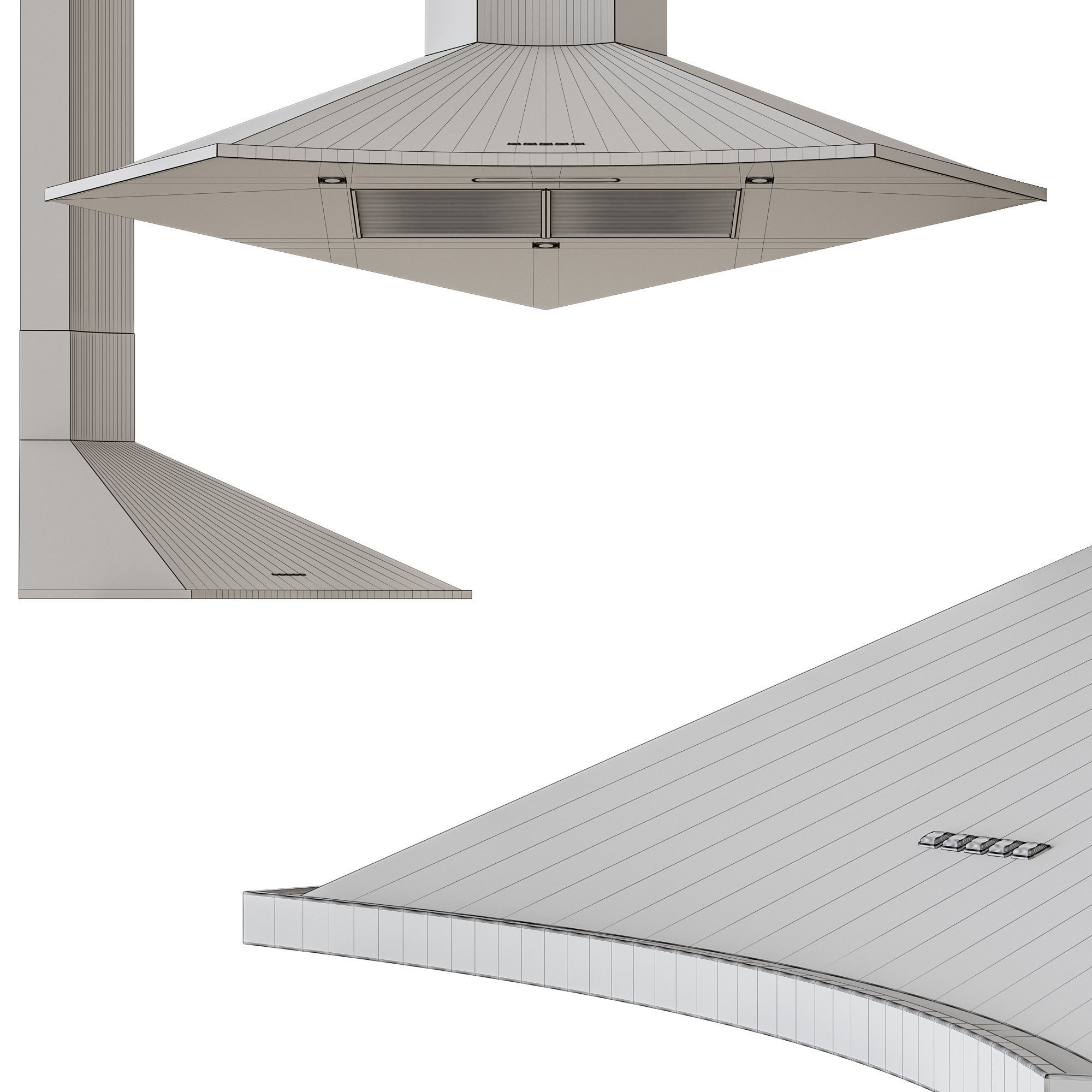 Elios Hood by Falmec 3D model_1